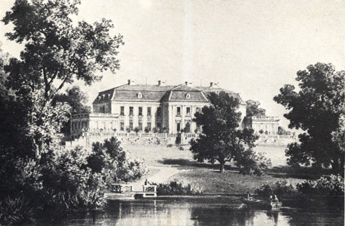 Wildenhoff, Schloss des Grafen Otto von Schwerin um 1930
